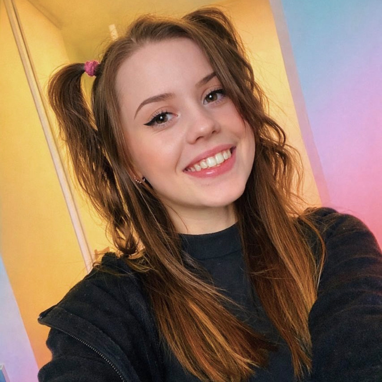 Playful portrait of Jamie Young